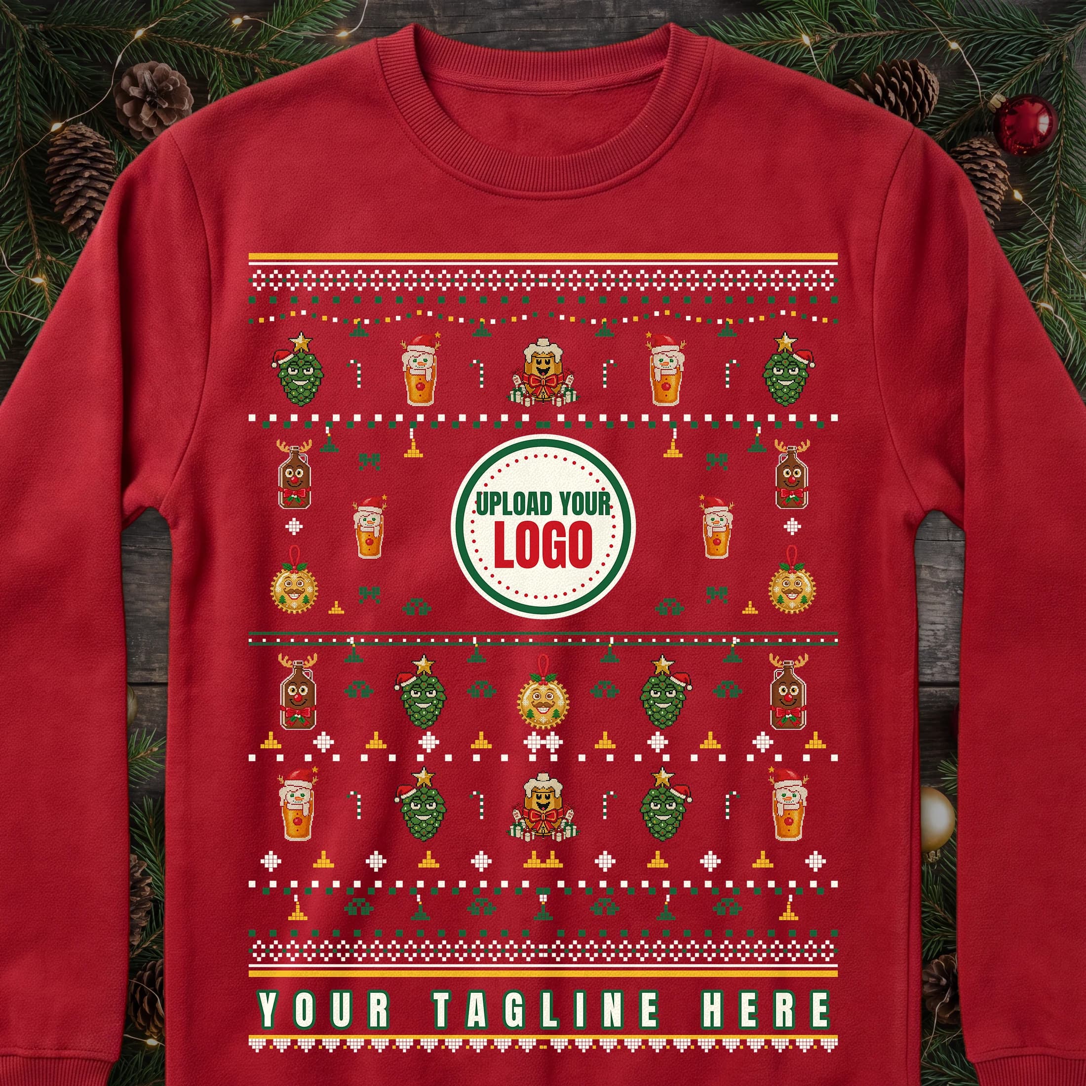 Breweries ugly Christmas sweater