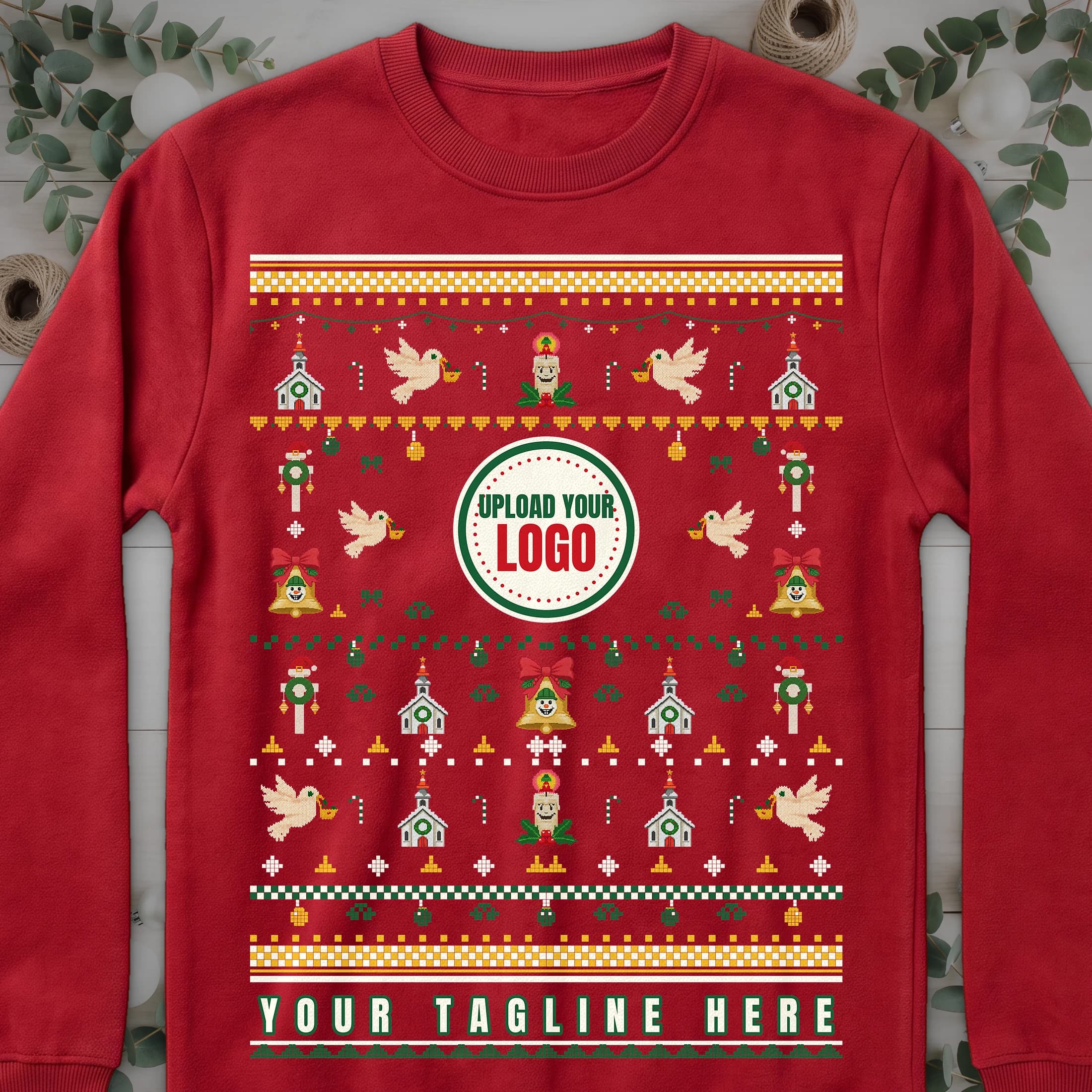 Churches ugly Christmas sweater