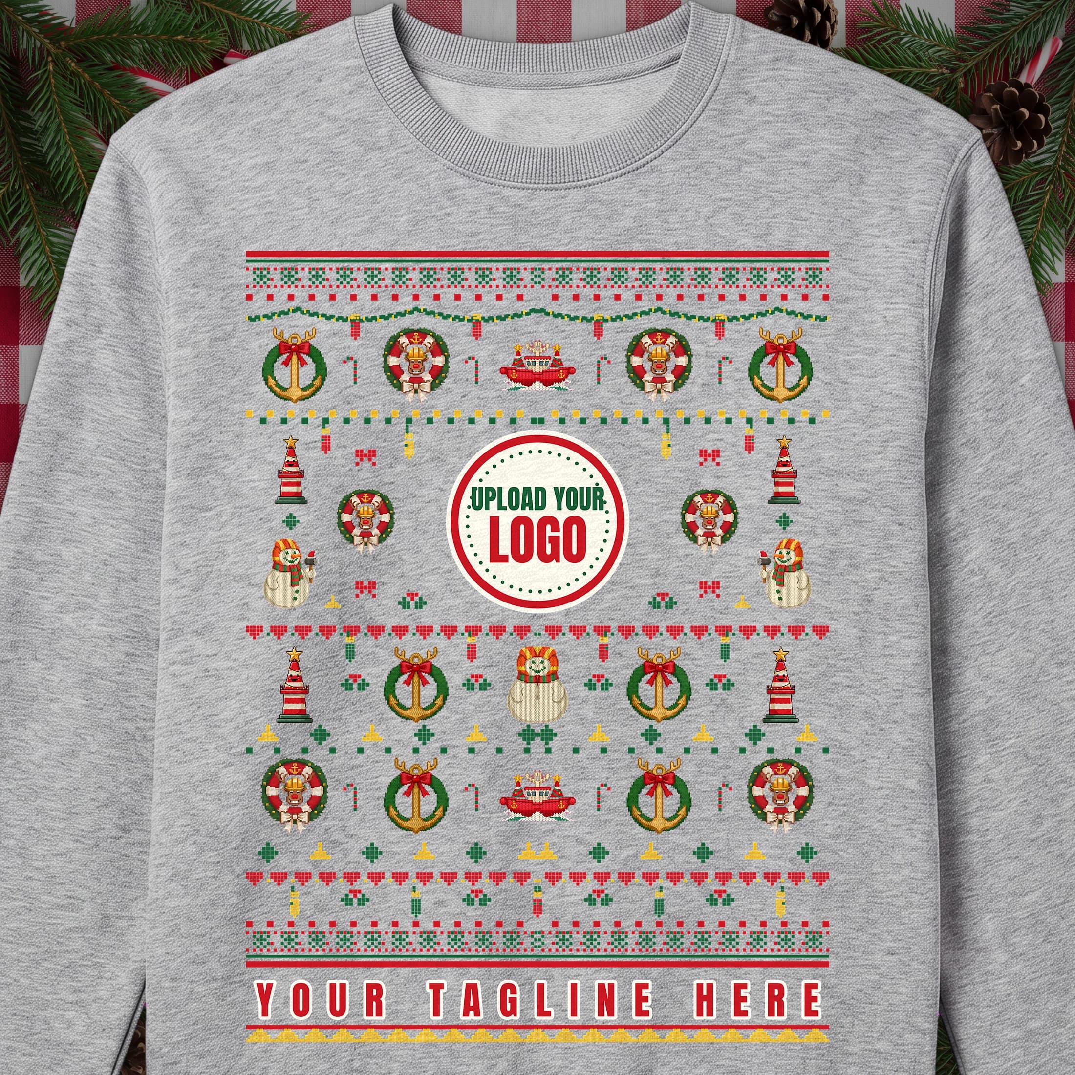 Coast Guard ugly Christmas sweater