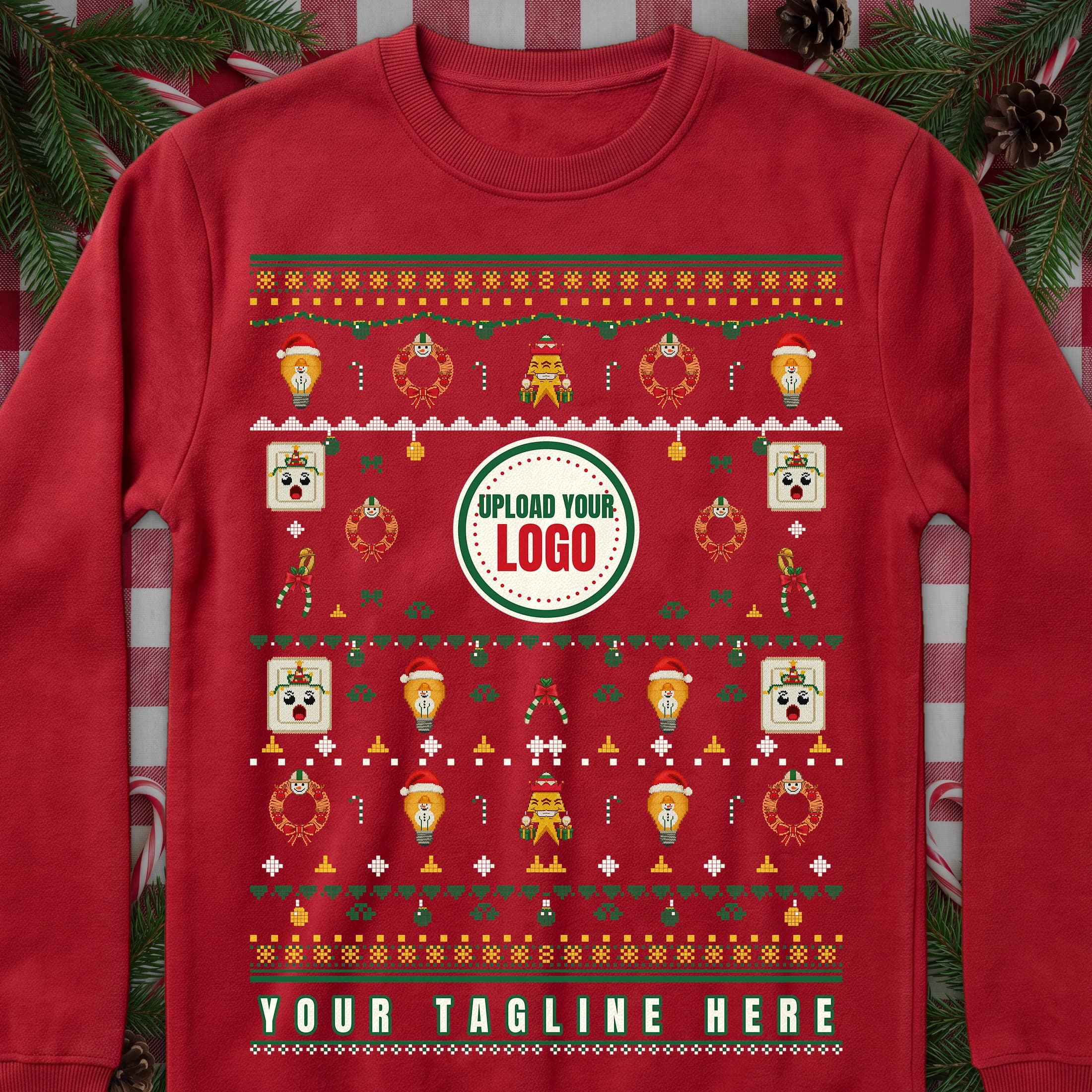 Electricians ugly Christmas sweater