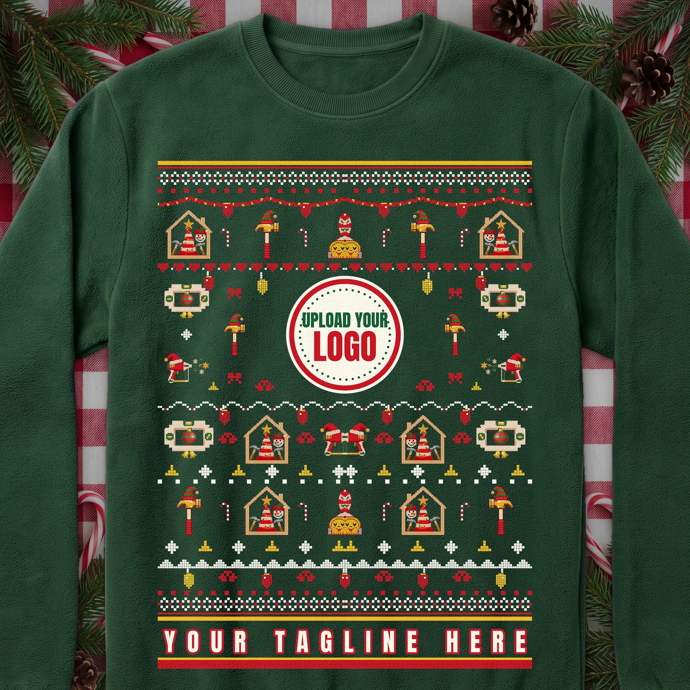 Home Builders ugly Christmas sweater