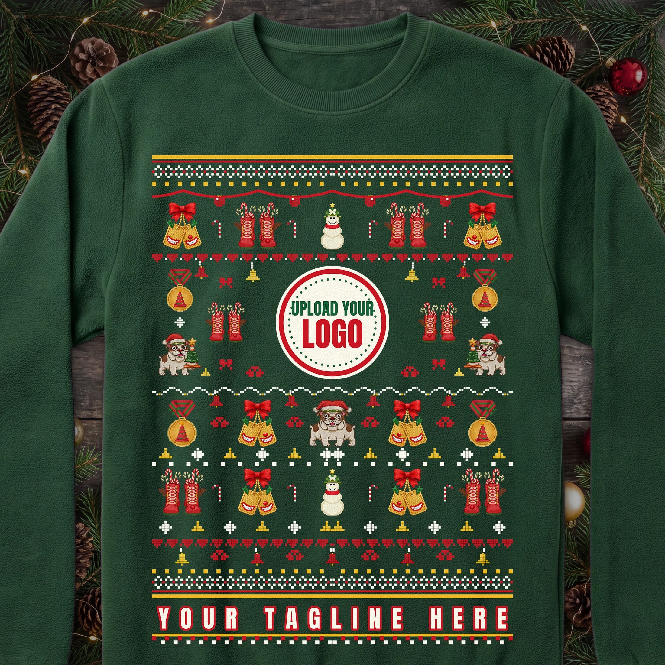 Marines ugly Christmas sweater
