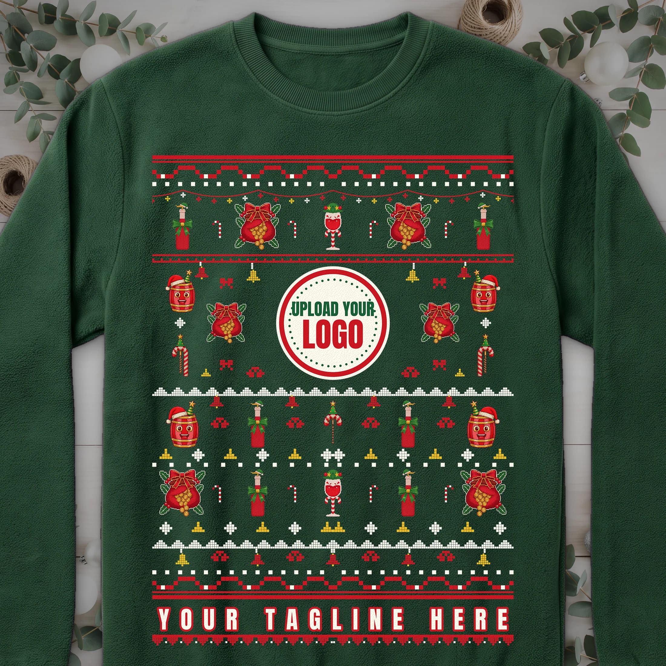 Wineries ugly Christmas sweater